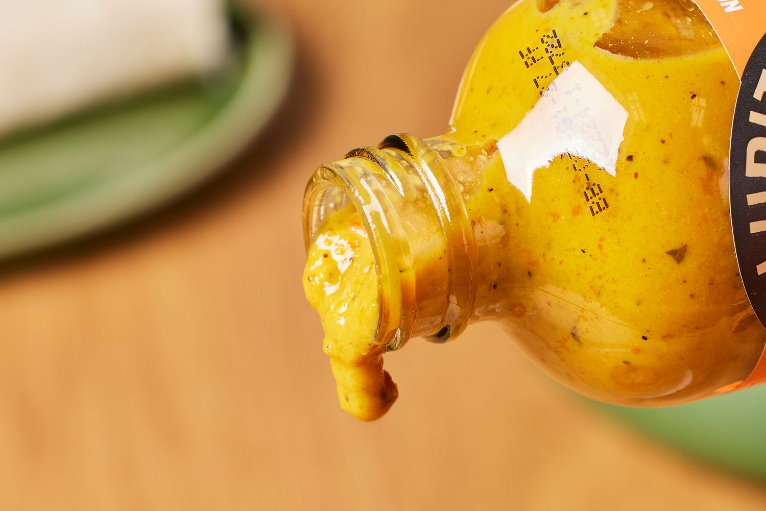 Tia Lupita Habanero Hot Sauce being poured