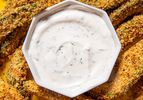 OVerhead view of ranch dressing