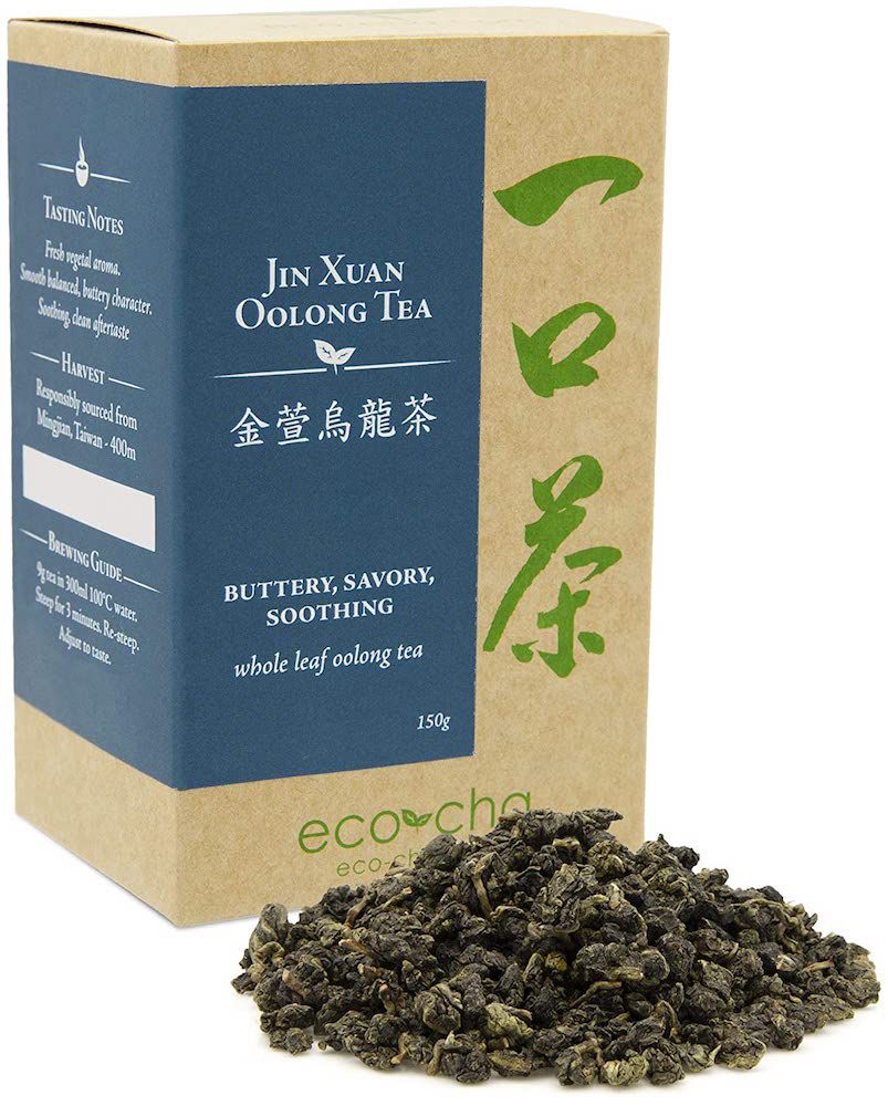 Eco-Cha Jin Xuan Oolong Tea, Loose-Leaf