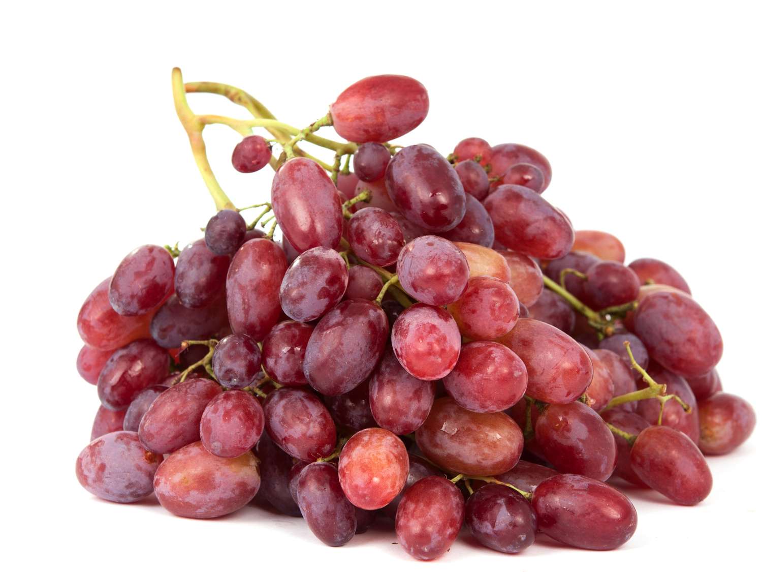 A bunch of grapes