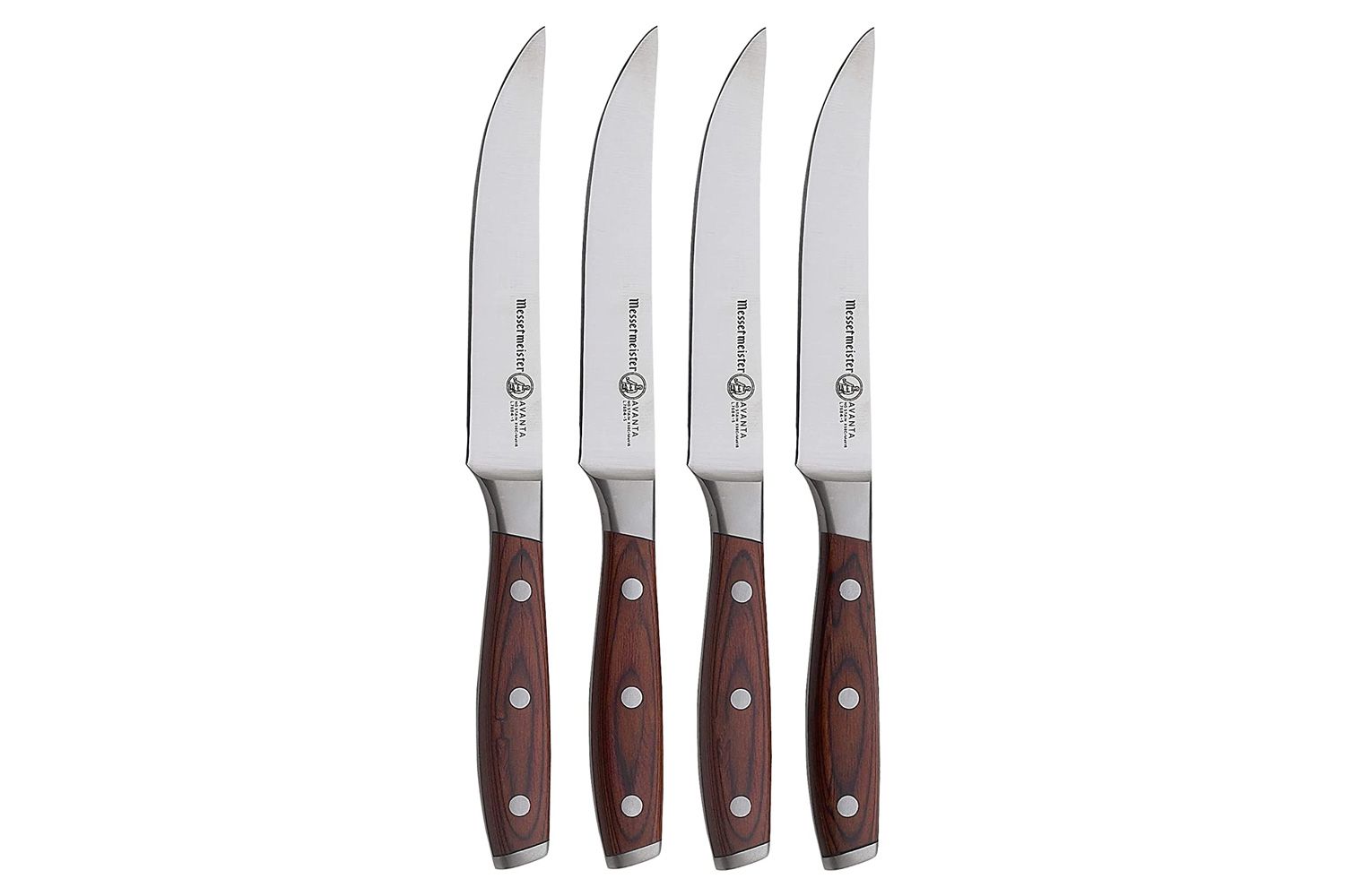 Messermeister Avanta 5&rdquo; Fine Edge 4-Piece Steak Knife Set