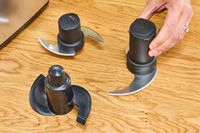 The blades for the Magimix 14-Cup Food Processor