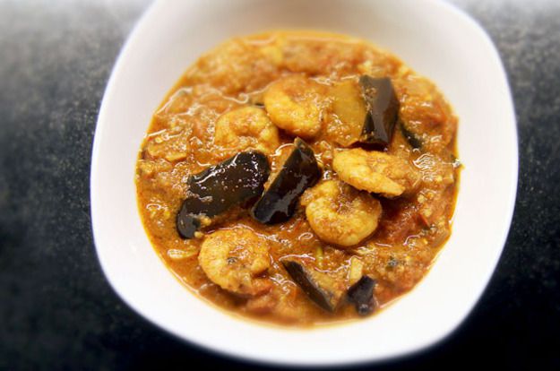 Spiced Shrimp and Eggplant Stir-Fry
