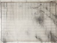 The Mrs. Anderson's Baking Half Sheet Baking and Cooling Rack on a kitchen counter