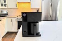 Fellow Aiden Precision Coffee Maker on kitchen counter