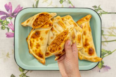 Overhead view of finish pequenes 