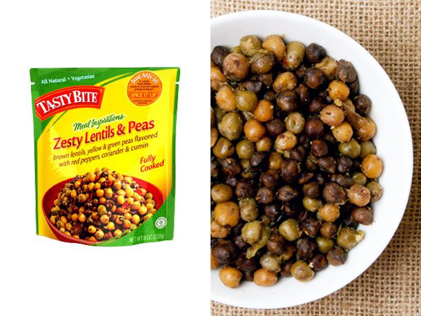 Zesty Lentils and Peas