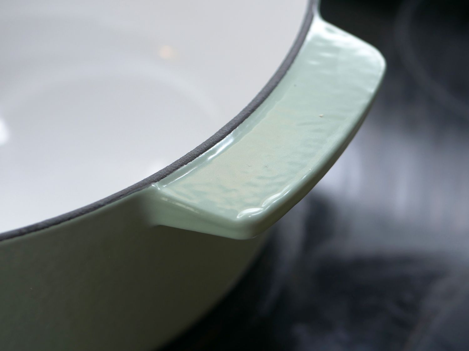 the small fin-like handles on the kitchenaid dutch oven 