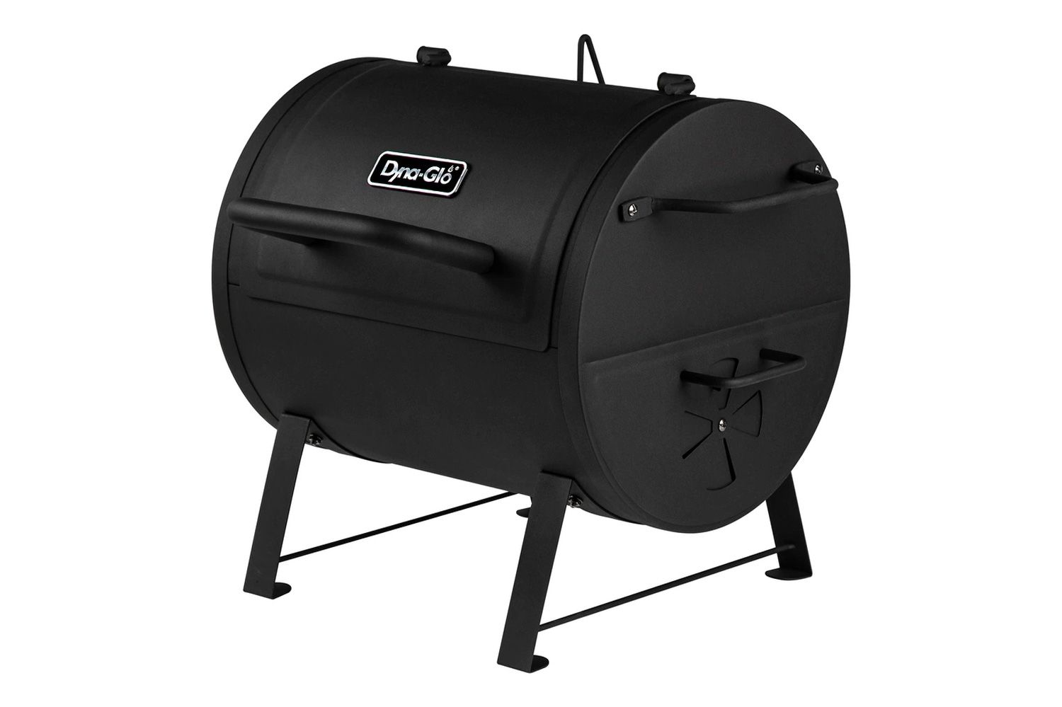 Dyna-Glo DGSS287CB-D Portable Tabletop Charcoal Grill &amp; Side Firebox
