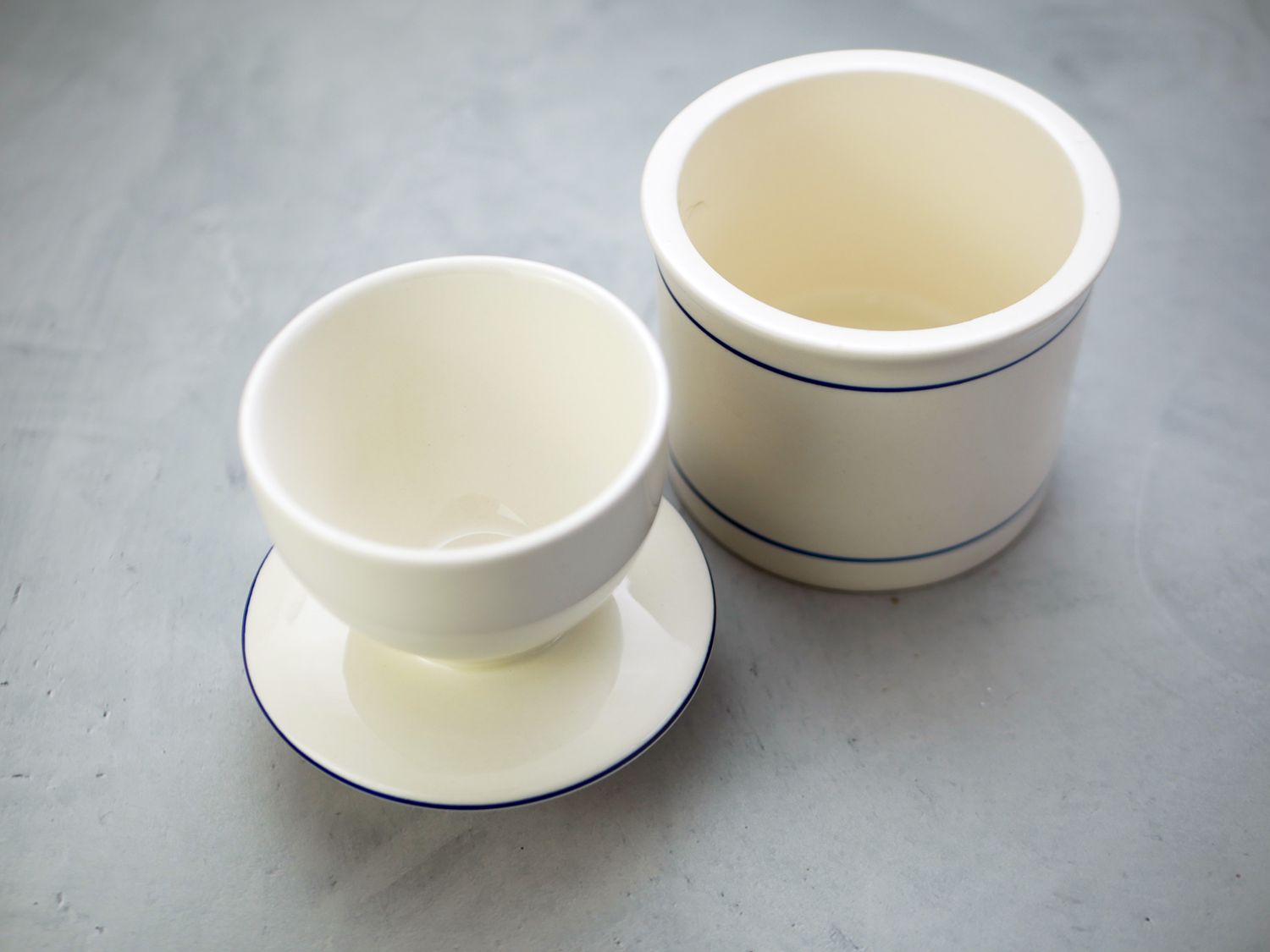 norpro butter bell with lid off and upturned 