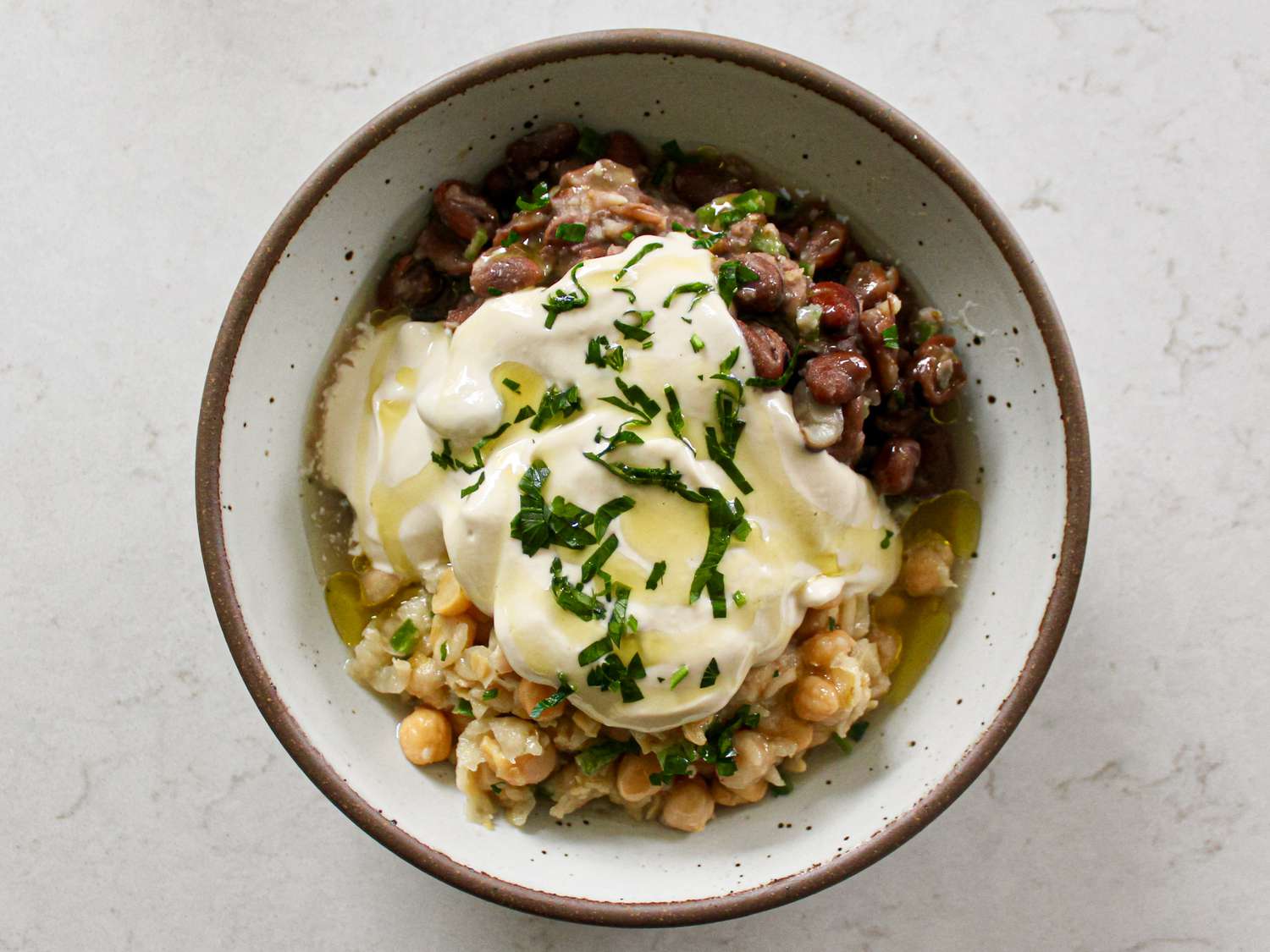 Overhead view of makhloota