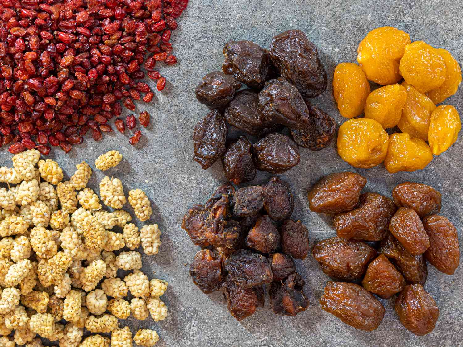 Nuts and fruits in a Persian Pantry