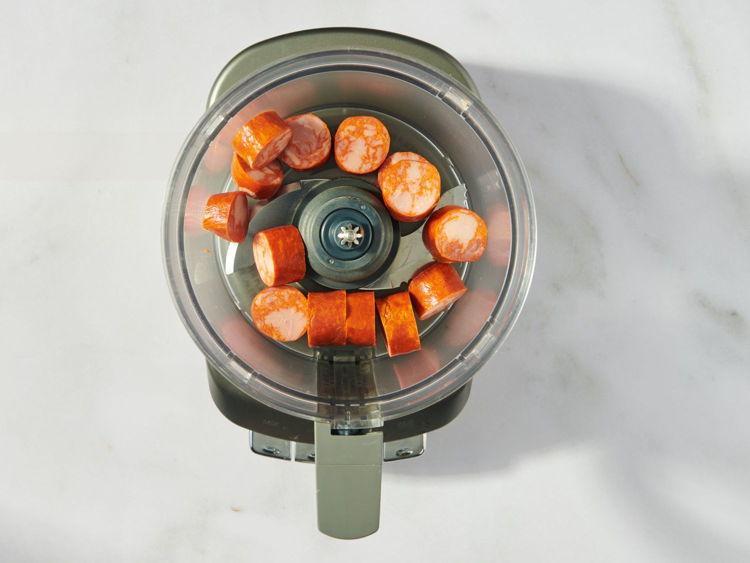 Chourico in processor