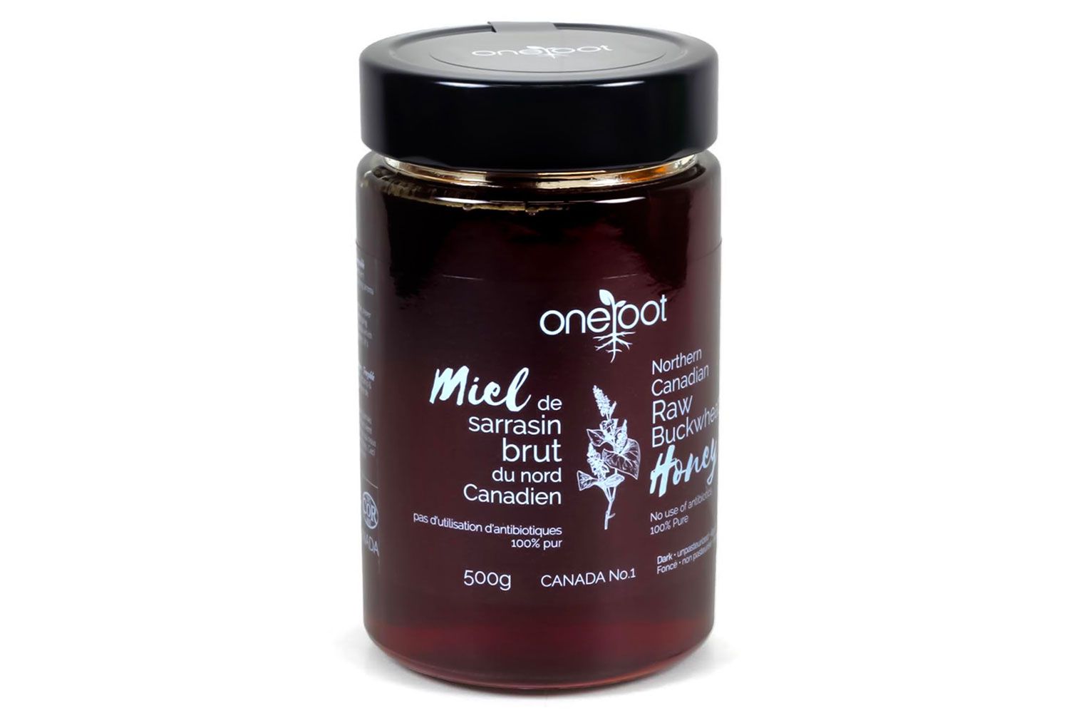 Amazon OneRoot Raw Buckwheat Honey