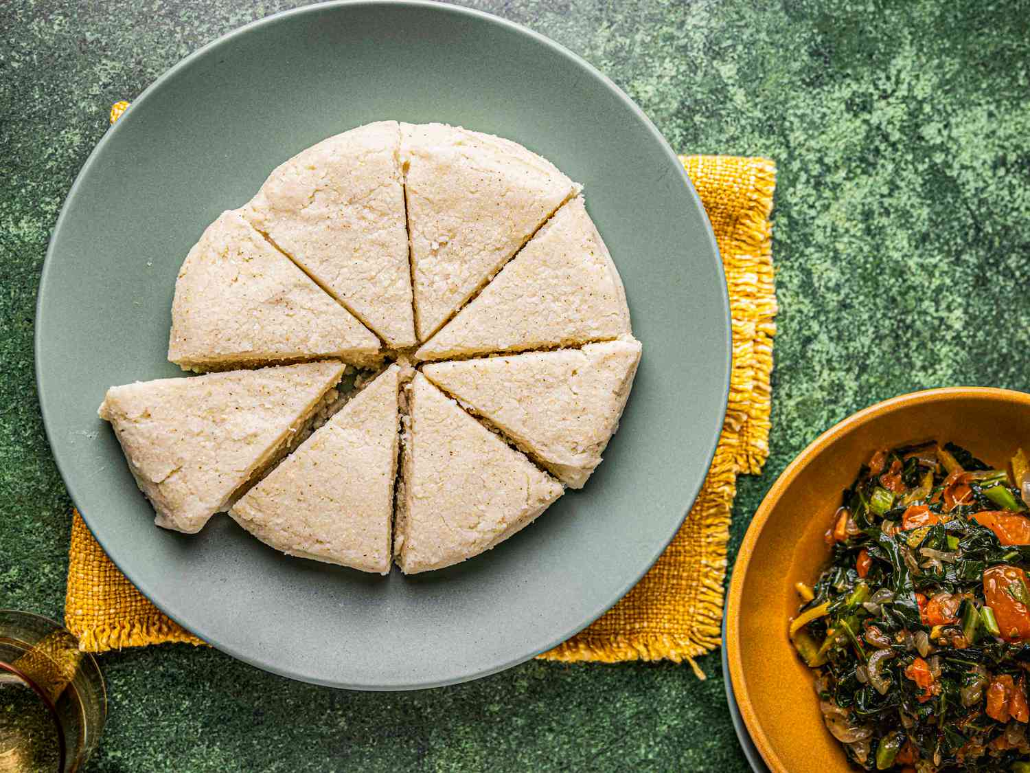Overhead view of ugali with sukama wiki