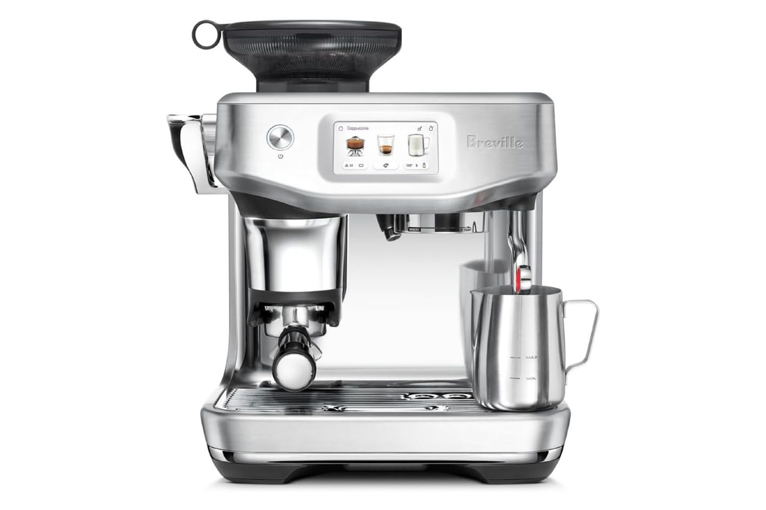Breville the Barista Touch Impress | Espresso Machine | Brushed Stainless Steel | BES881BSS