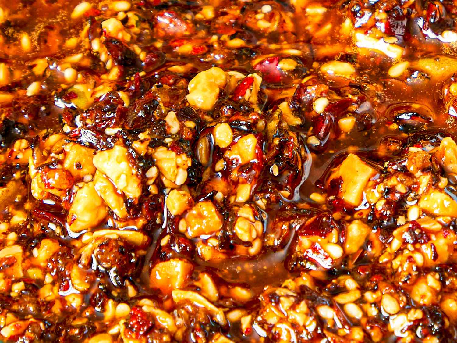 Overhead view of salsa matcha 