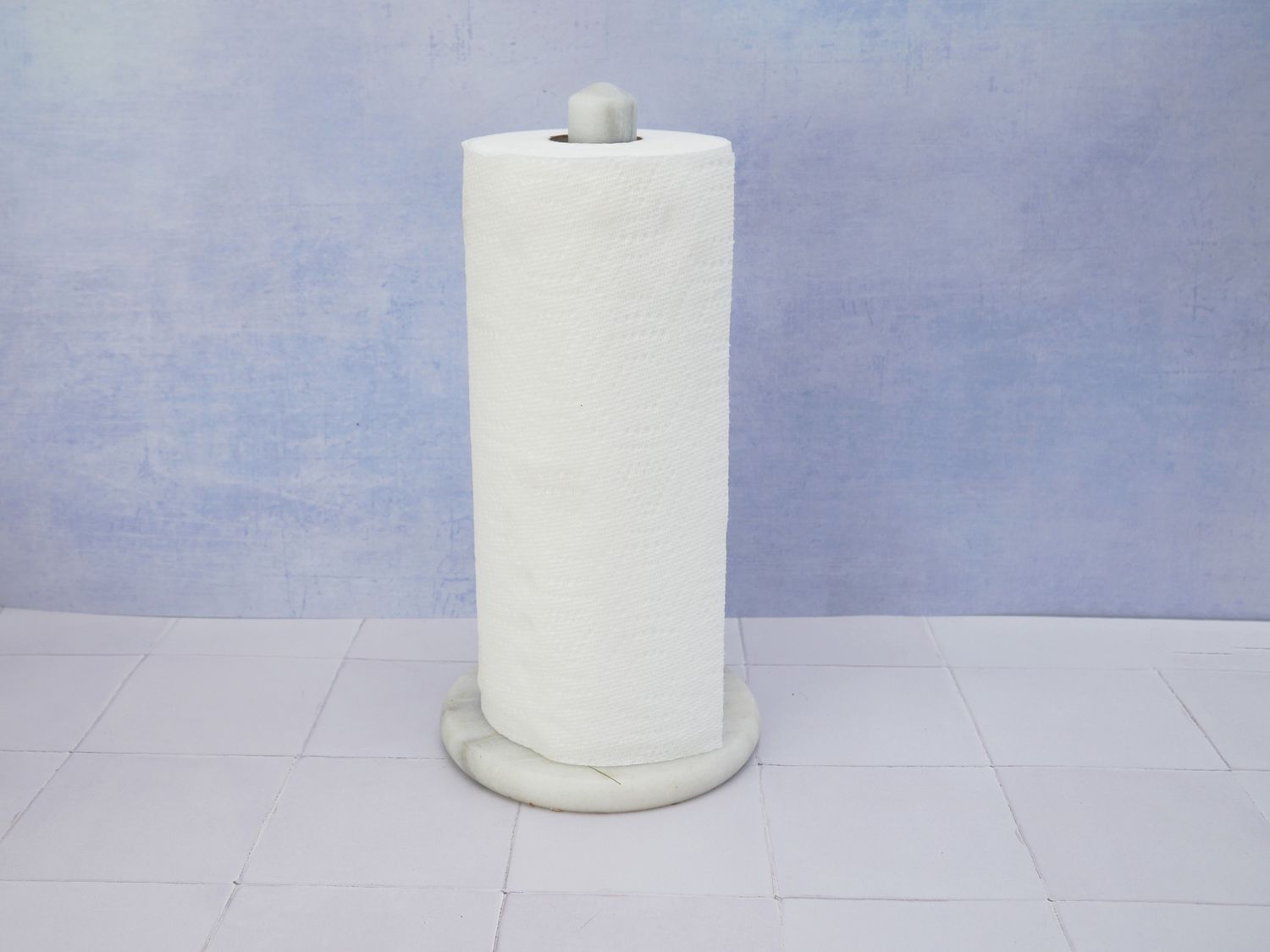 crate and barrel paper towel holder with roll of towels