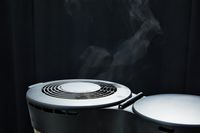 steam coming from top of the OXO Brew 9-Cup Coffee Maker