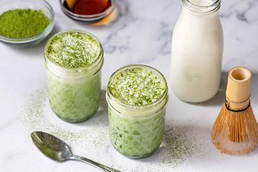 matcha-milk
