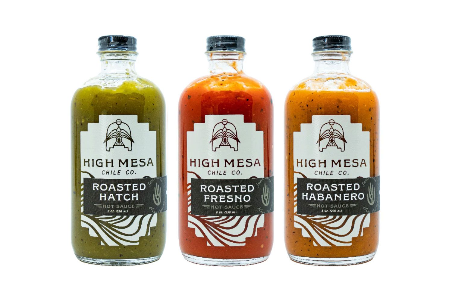 Flame Roasted Chile Hot Sauce Three Pack