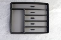 madesmart drawer organizer on gray background