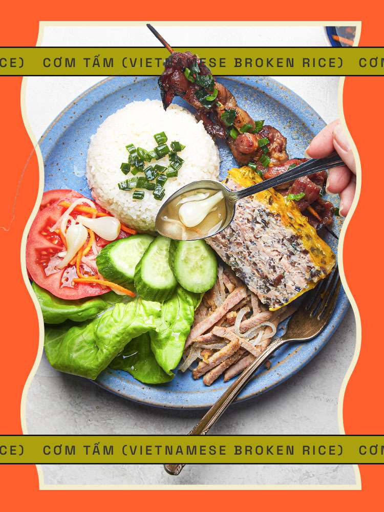 Vietnamese Broken Rice graphic