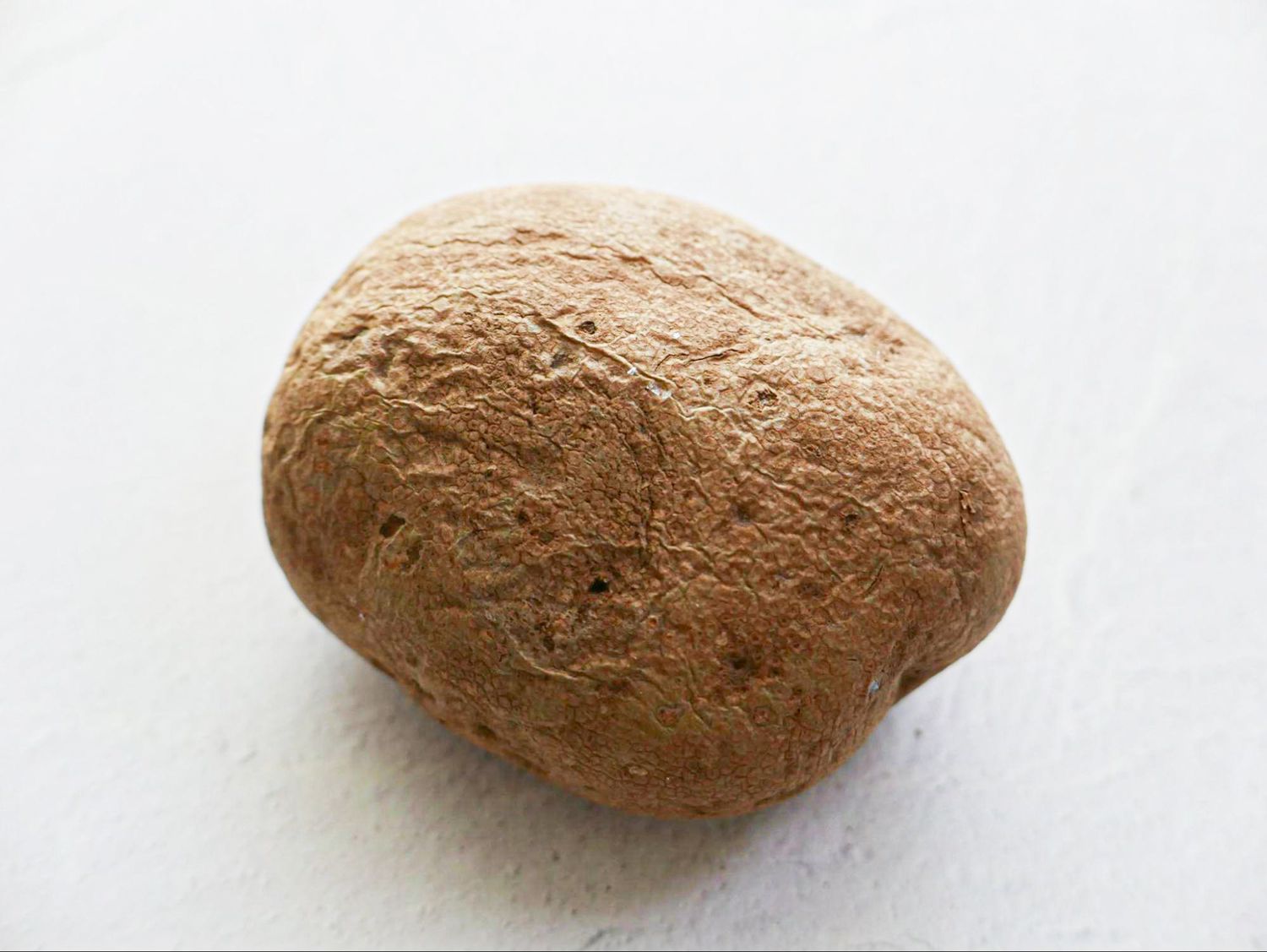 Overhead view of potato storage method