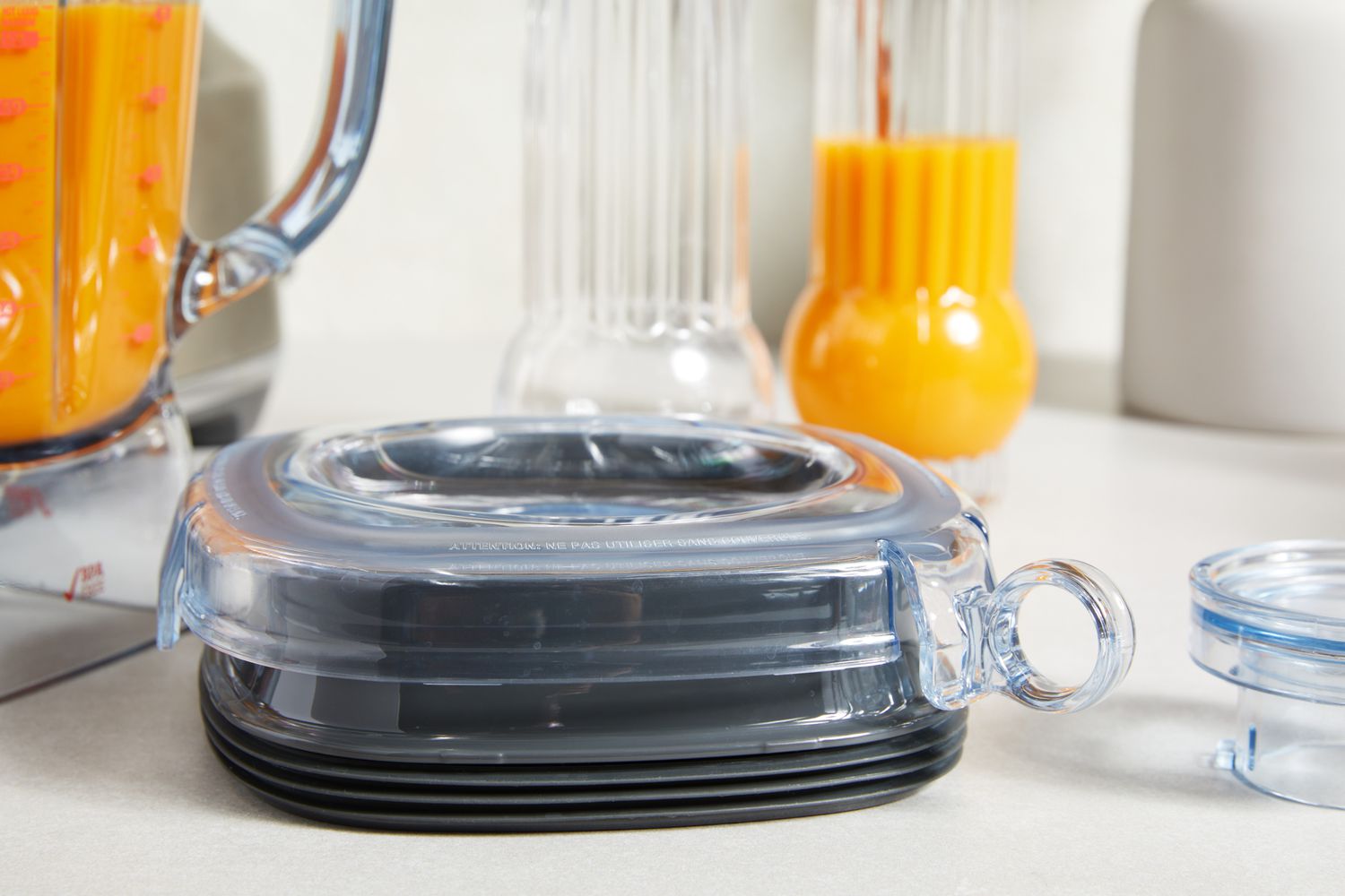 The top for the Breville Stainless Steel Super Q Blender