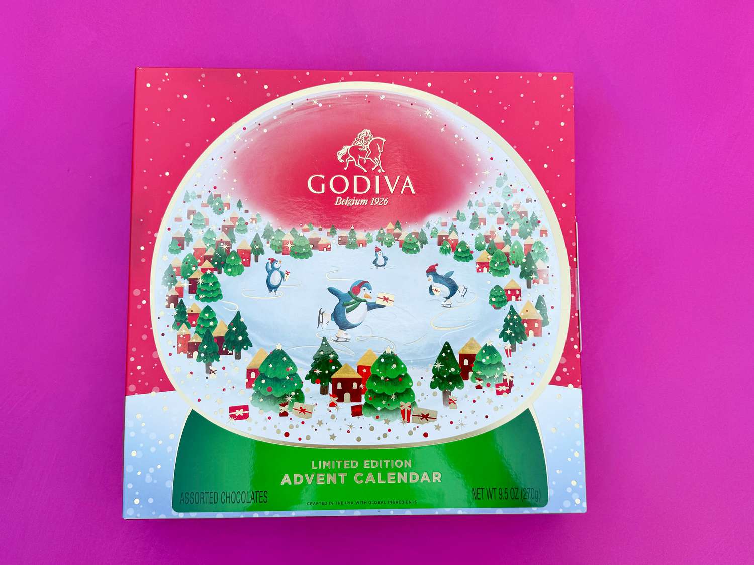 The Godiva advent calendar. 