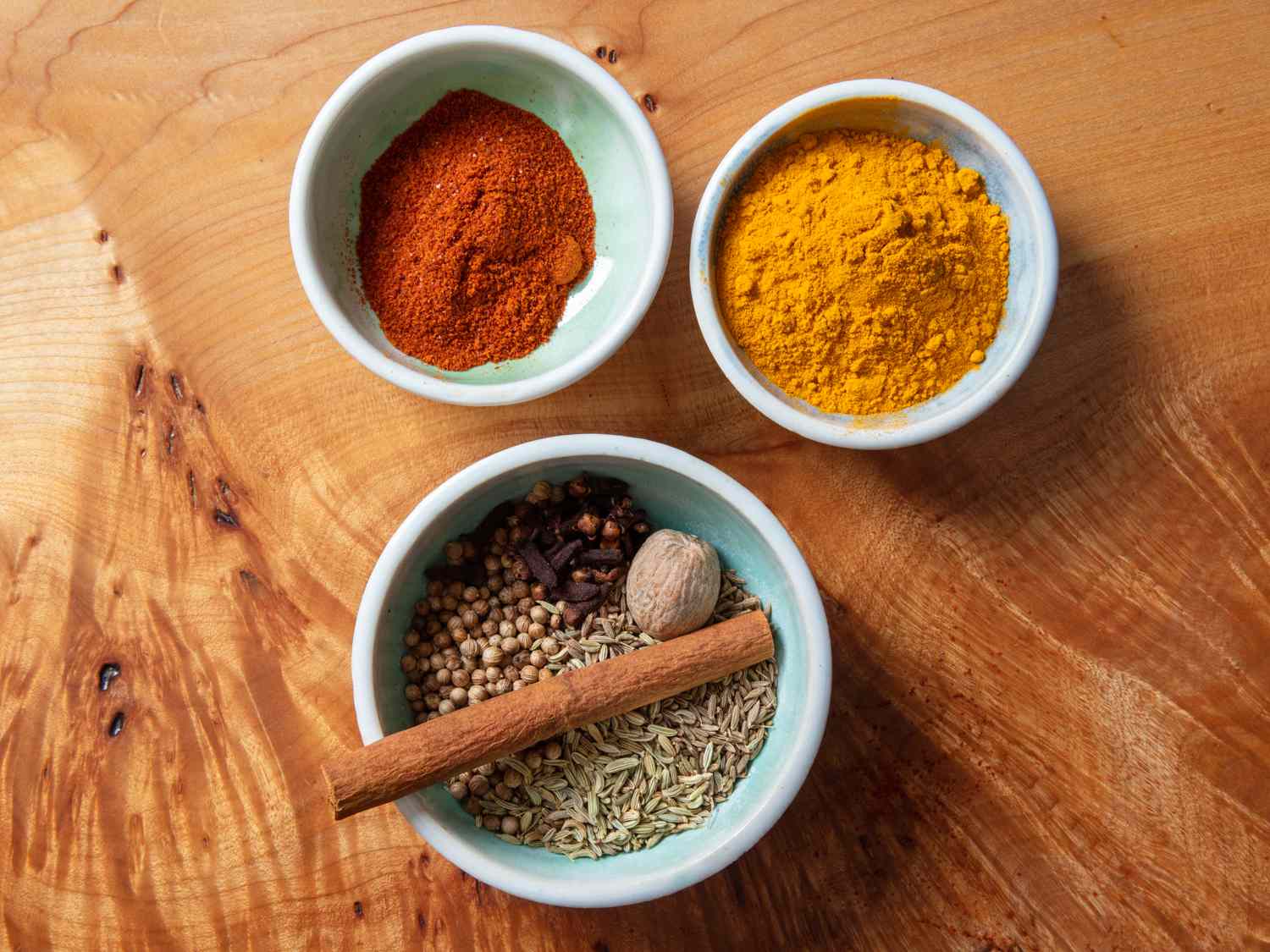 ingredients to make curry powder