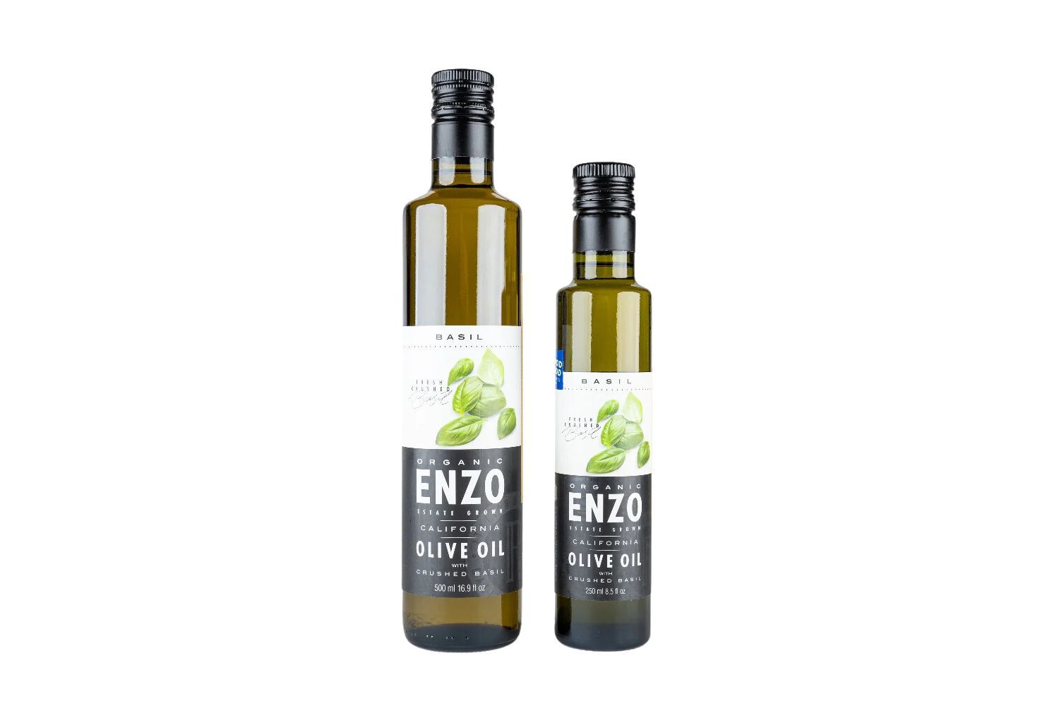 Enzo Organic Basil Crush Olive Oil