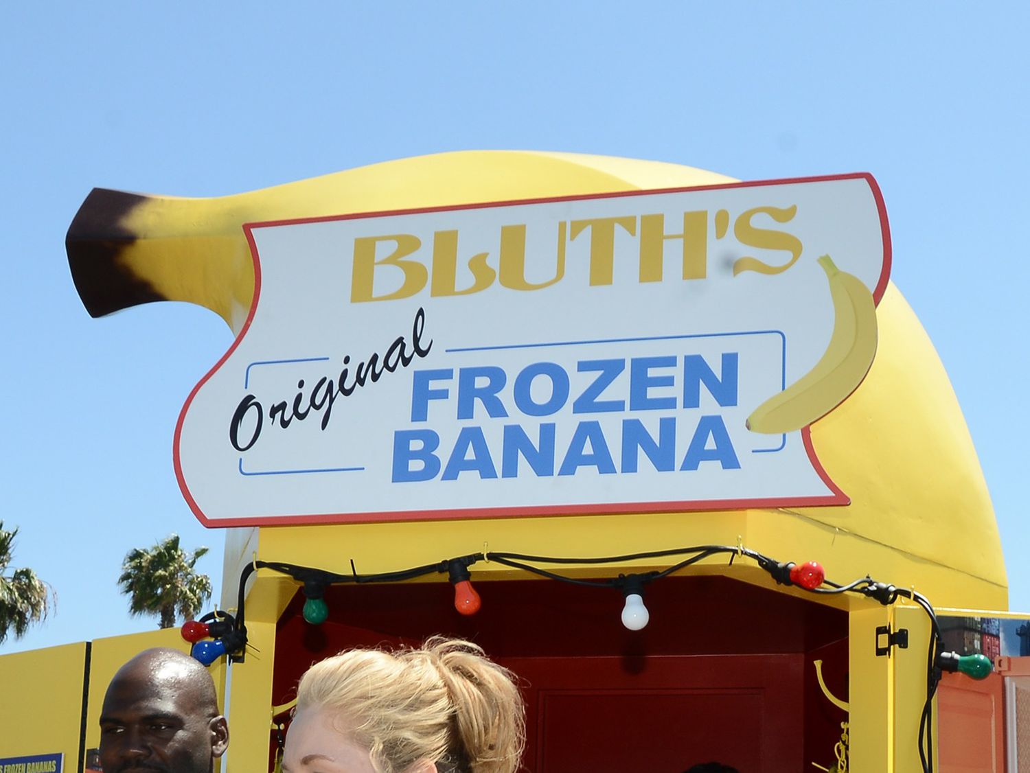 Close up of Bluth's banana stand