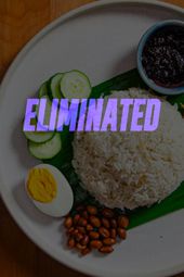 Nasi Lemak eliminated graphic