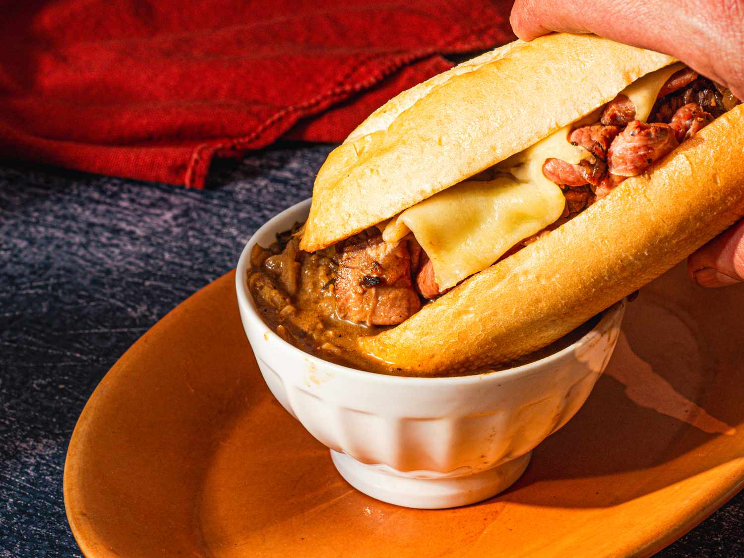 French dip headnote 1