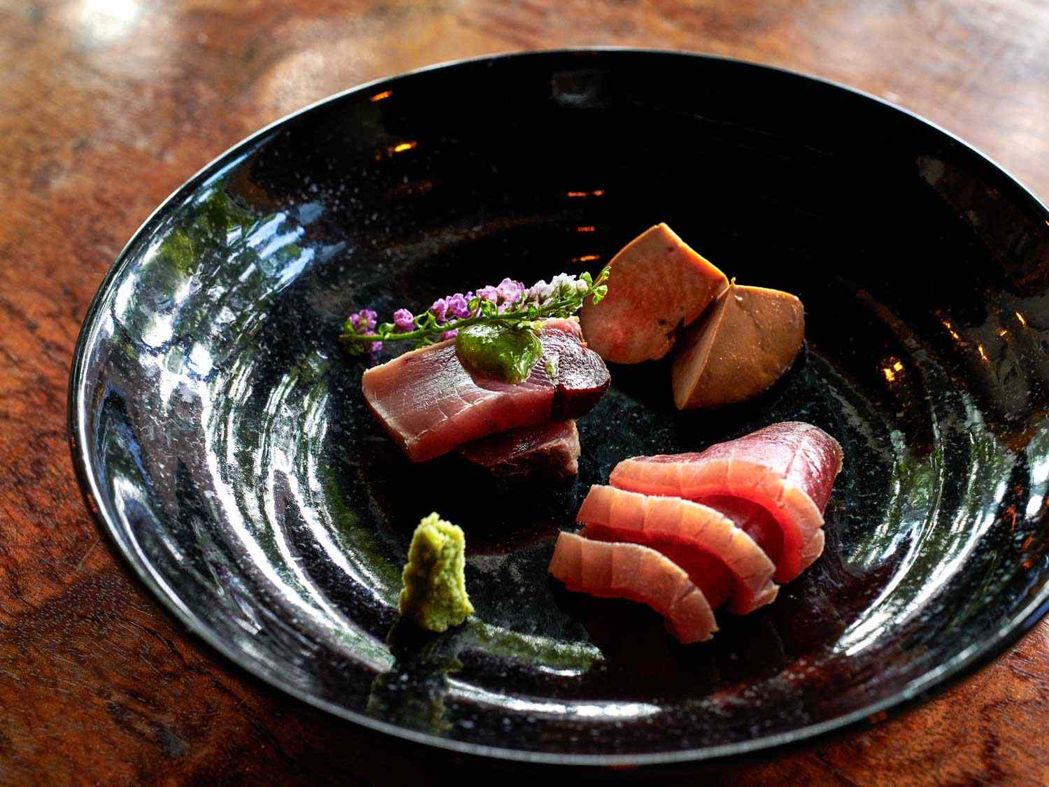 Sashimi served at Nimblefish