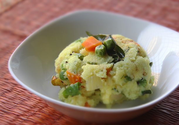 Sooji Upma Indian Breakfast