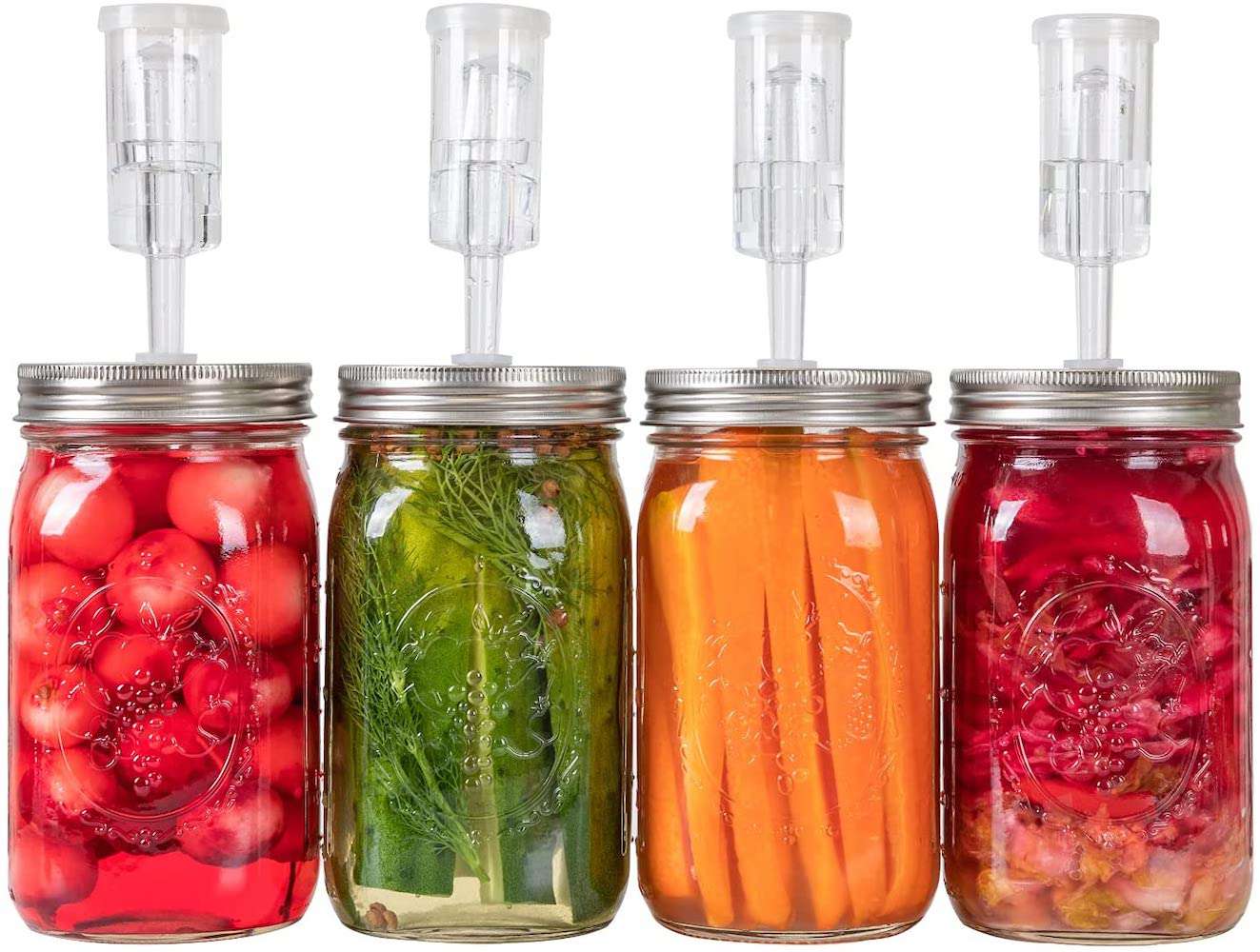 Jillmo Fermentation Kit for Wide Mouth Jars