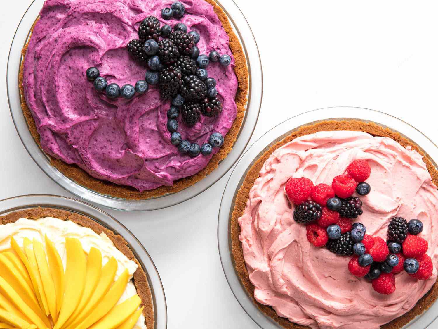 freeze-dried fruit cheesecake