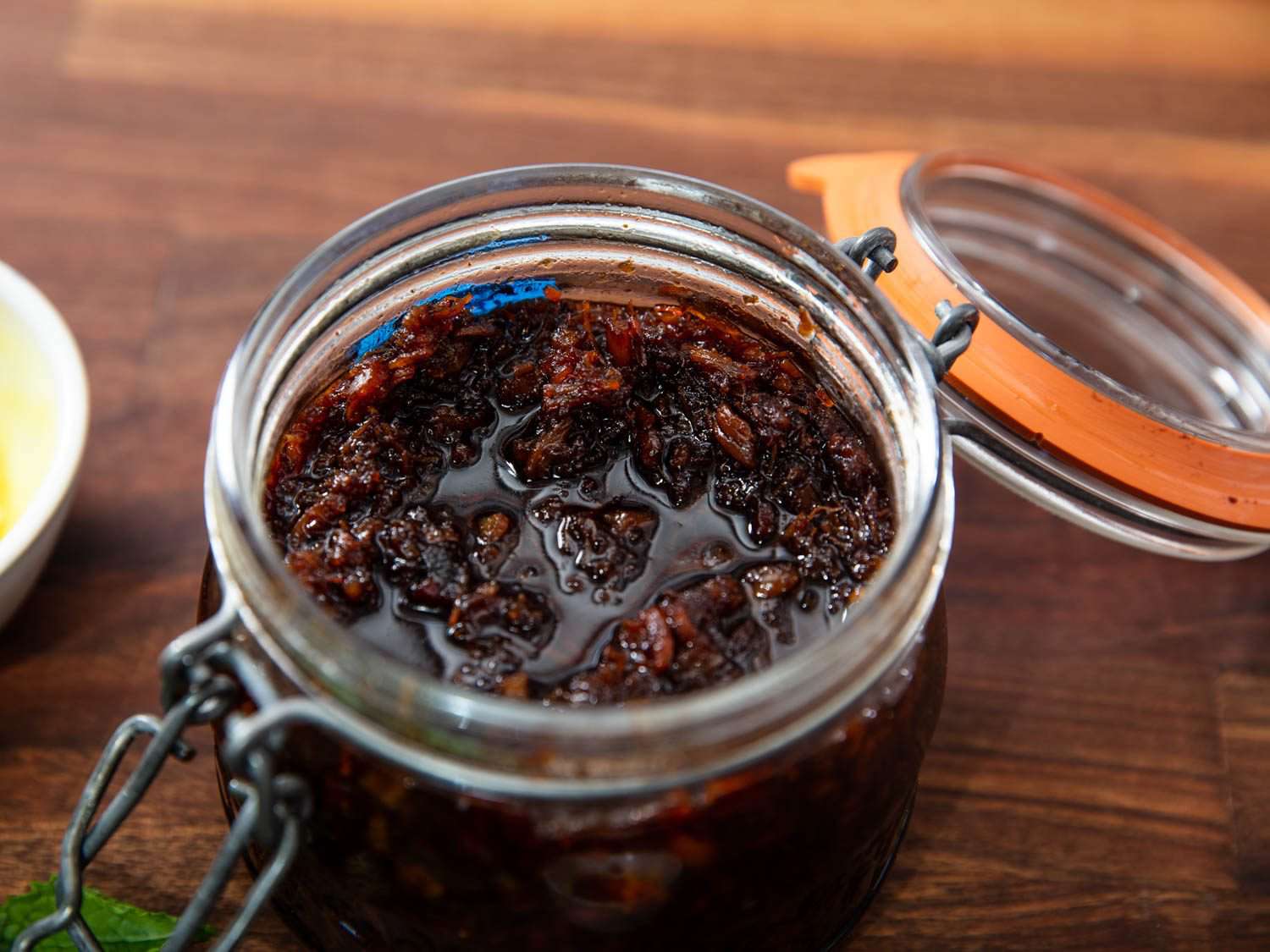 A jar of XO sauce.