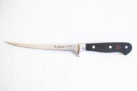 Wüsthof Classic Fish Fillet Knife on a white surface