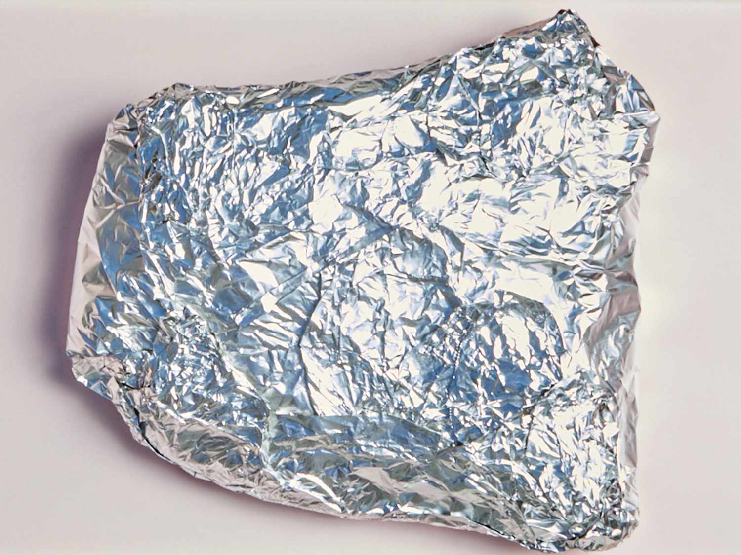 Overhead view of brisket in cooler