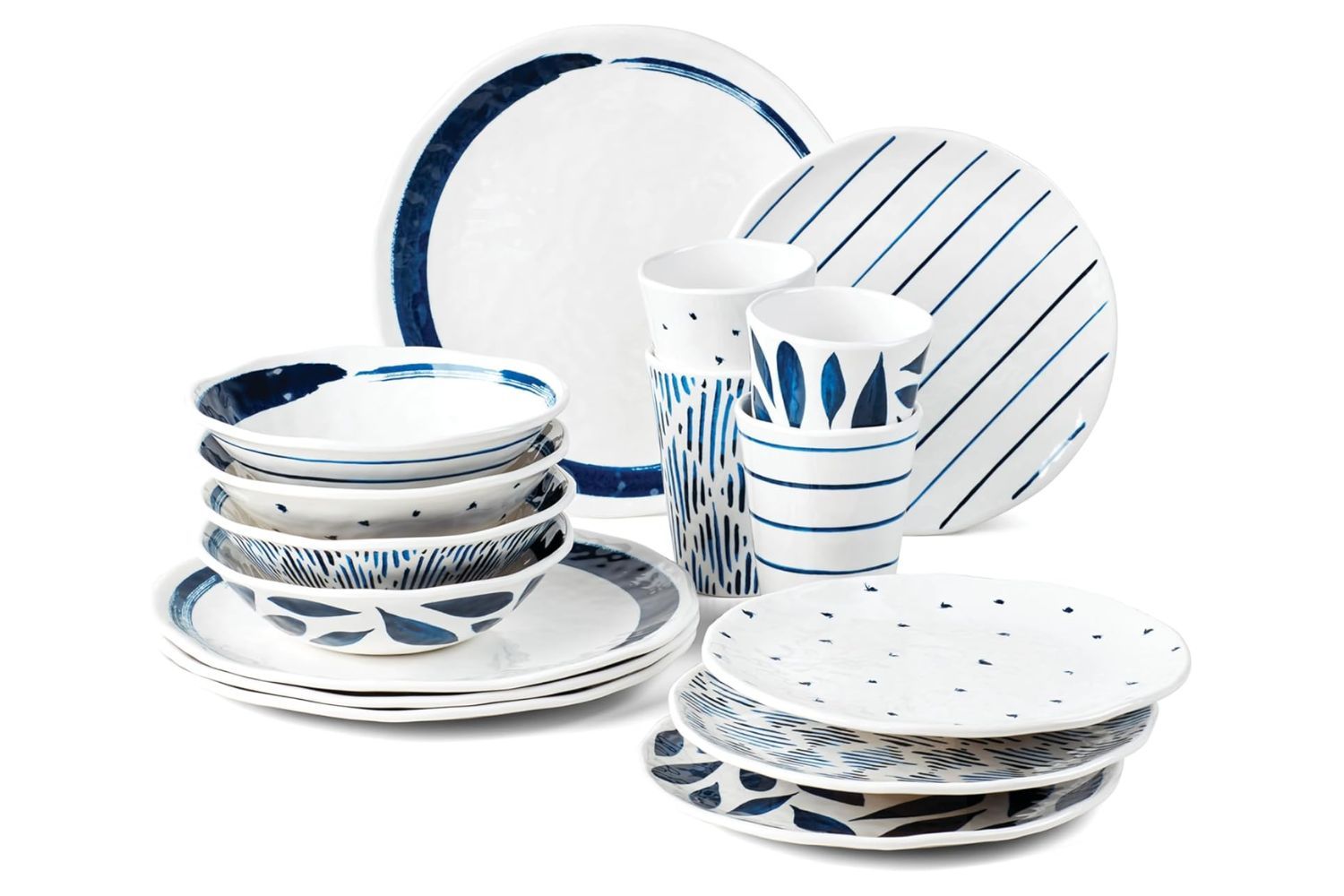 Lenox Blue Bay Melamine Dinnerware Set