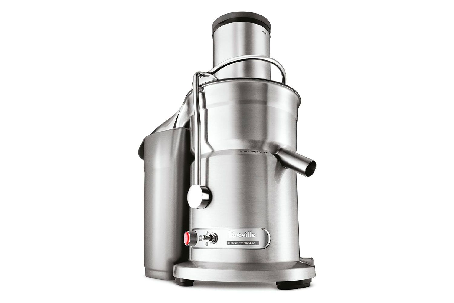 Breville Juice Fountain Elite Juicer, Brushed Stainless Steel, 800JEXL