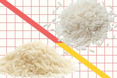 Basmati and jasmine rice