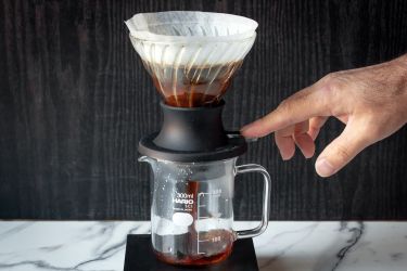 Coffee dripper on mug