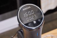 The digital display on the Anova Precision Cooker 3.0