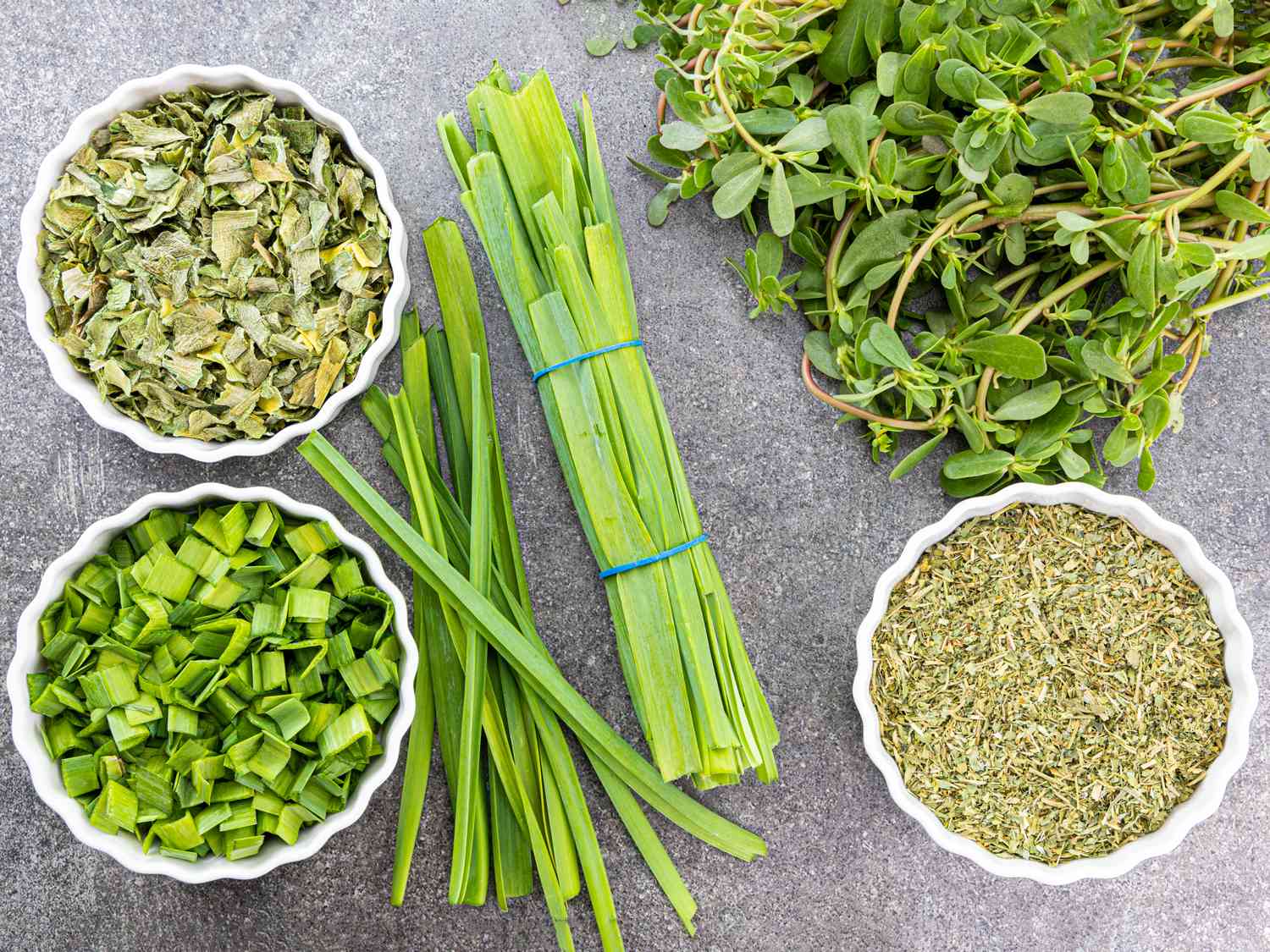 Herbs of a Persian pantry