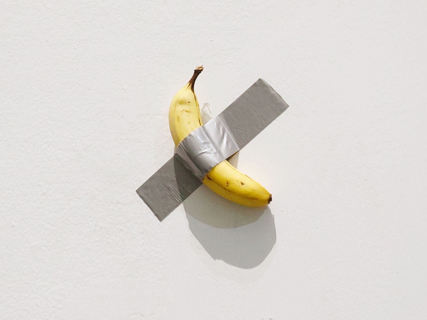 "Comedian" artist installation 