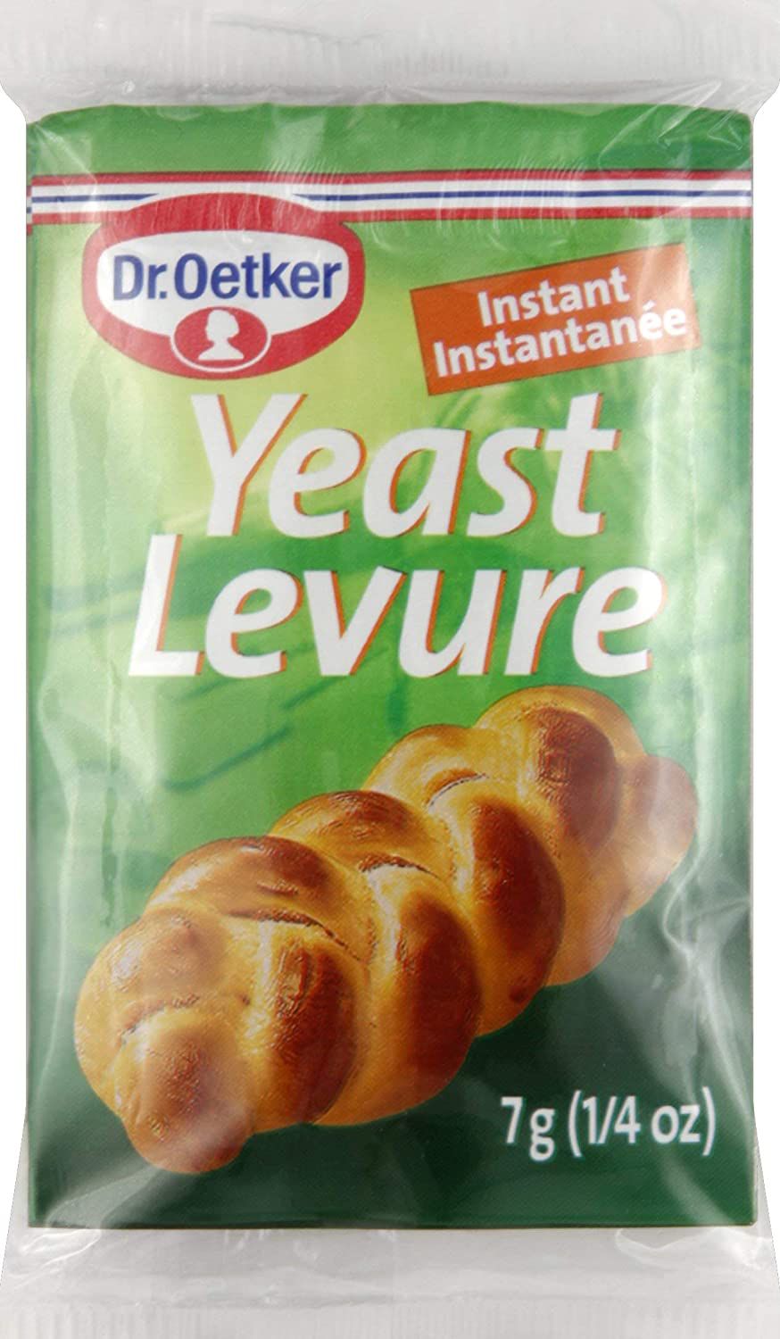Dr. Oetker Yeast Levure Instant, 0.25-Ounce (Pack of 3)